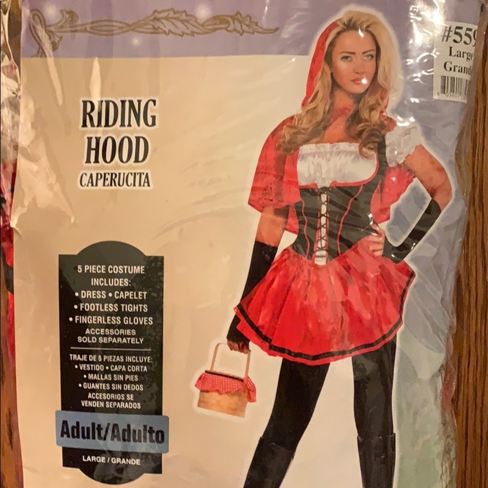Red ridding hood costume